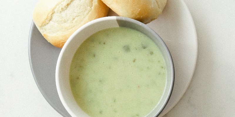 Leek and potato soup